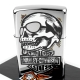 ZIPPO 美系~哈雷~Harley-Davidson-Skull骷髏圖案設計打火機 product thumbnail 1