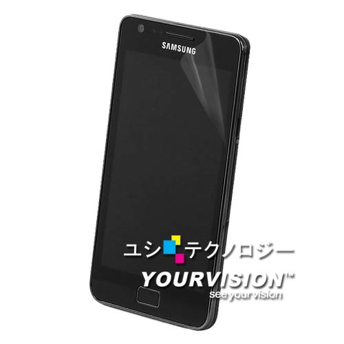 Samsung GALAXY S2 i9100 晶磨抗刮高光澤(亮面)機身正面保護貼