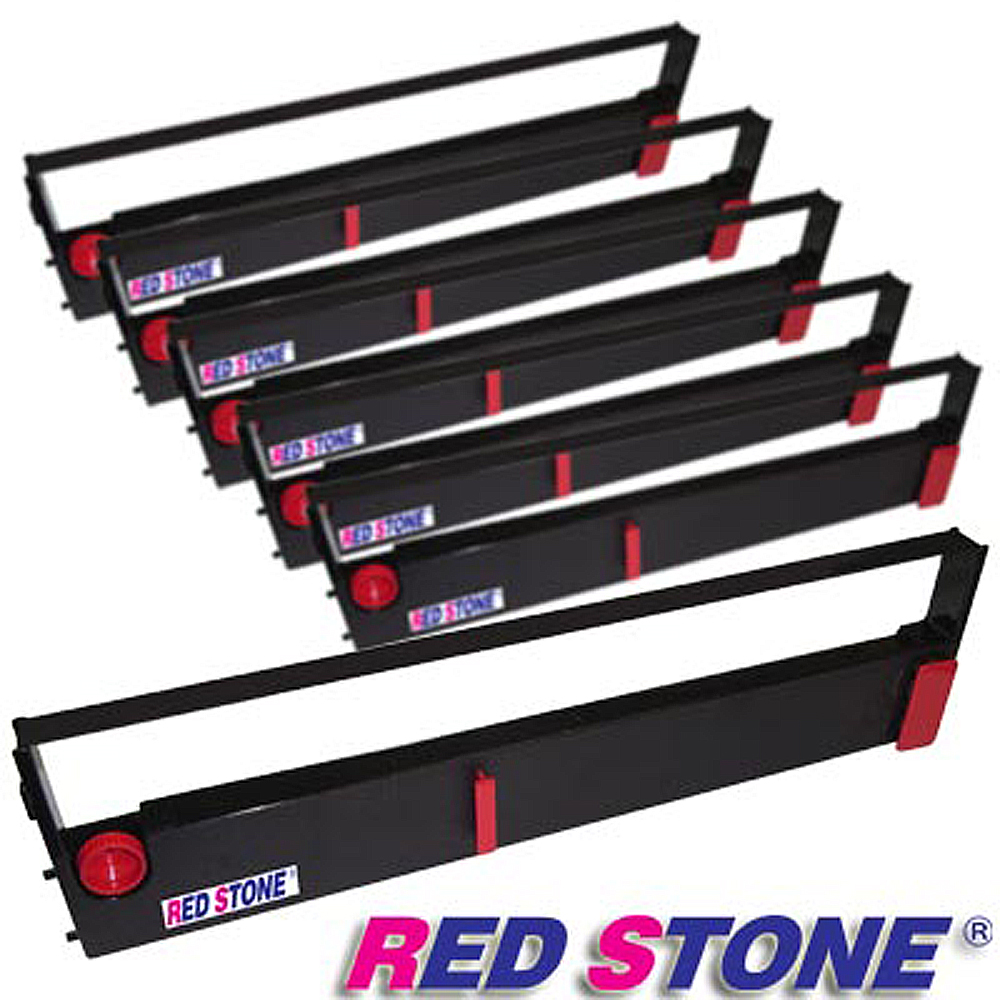 RED STONE for TALLY MT330/MT2265+/MT2280+黑色色帶組(1組6入)