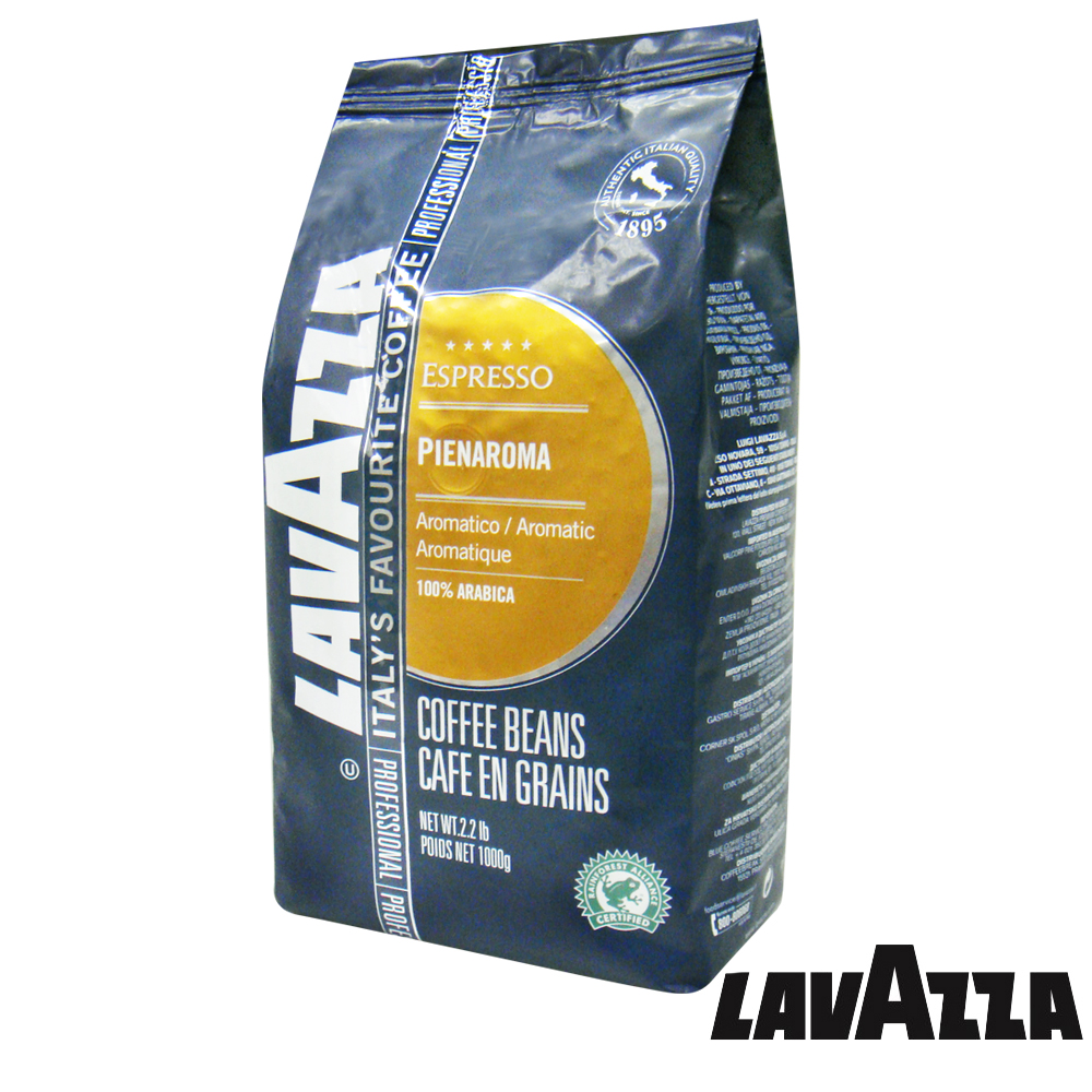 義大利LAVAZZA Pienaroma 咖啡豆(1000g)