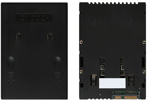 ICY DOCK 2.5吋轉3.5吋SATASSD&硬碟轉換盒－MB882SP-1S-1B