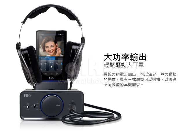 FiiO K5桌上型耳機功率擴大機