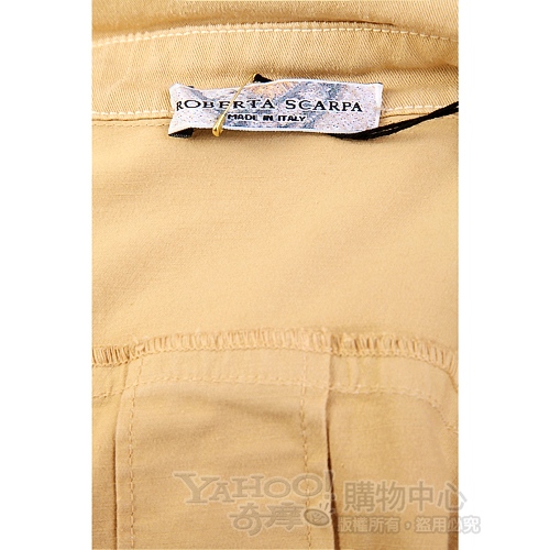 ROBERTA SCARPA 駝色釦式牛仔外套