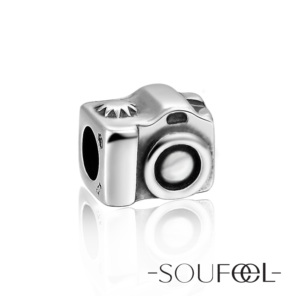 SOUFEEL 925純銀串珠-珠飾 朵拉系列 復古相機