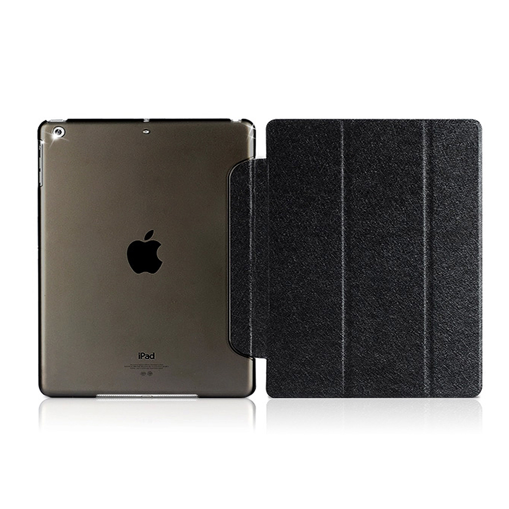 APPLE iPad mini3 / mini2 冰晶蜜絲紋 超薄三折保護套