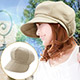 【Sunlead】日系涼感高透氣排熱抗UV防曬貝蕾帽 (淺褐色) product thumbnail 1