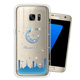 WT Samsung Galaxy S7 奧地利水晶彩繪空壓手機殼(月彎星辰) product thumbnail 1