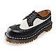 Dr.Martens 經典3989 撞色雕花3孔牛津鞋*黑白R10458001 product thumbnail 1