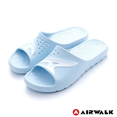 美國AIRWALK - 舒適柔軟輕盈AirJump拖鞋-淺藍色