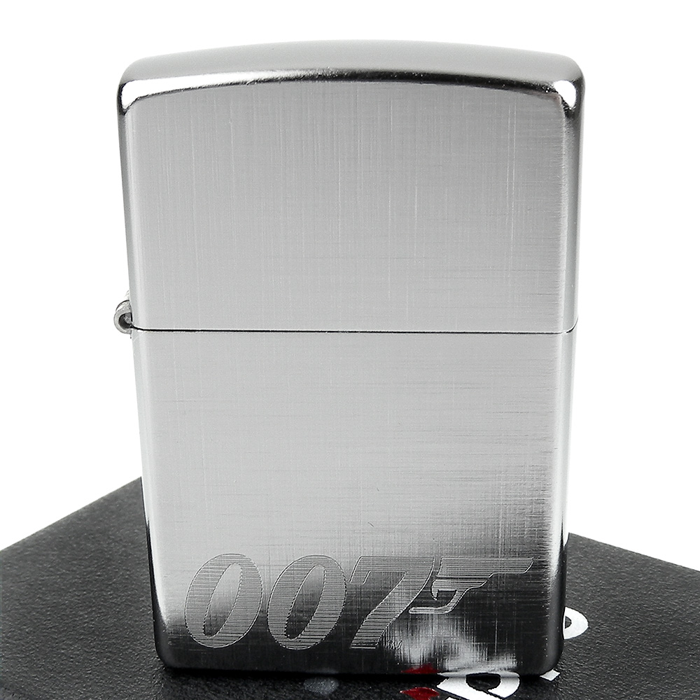 ZIPPO 美系~James Bond 007-詹姆士龐德Logo圖案雕刻打火機