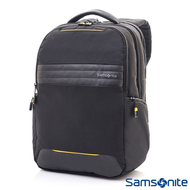 Samsonite新秀麗 Locus智慧型可調式夾層筆電後背包N2 14吋(黑)