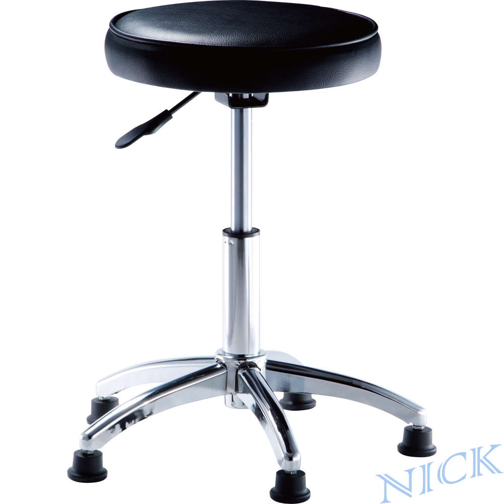NICK 圓型電鍍腳吧檯椅(固定腳)