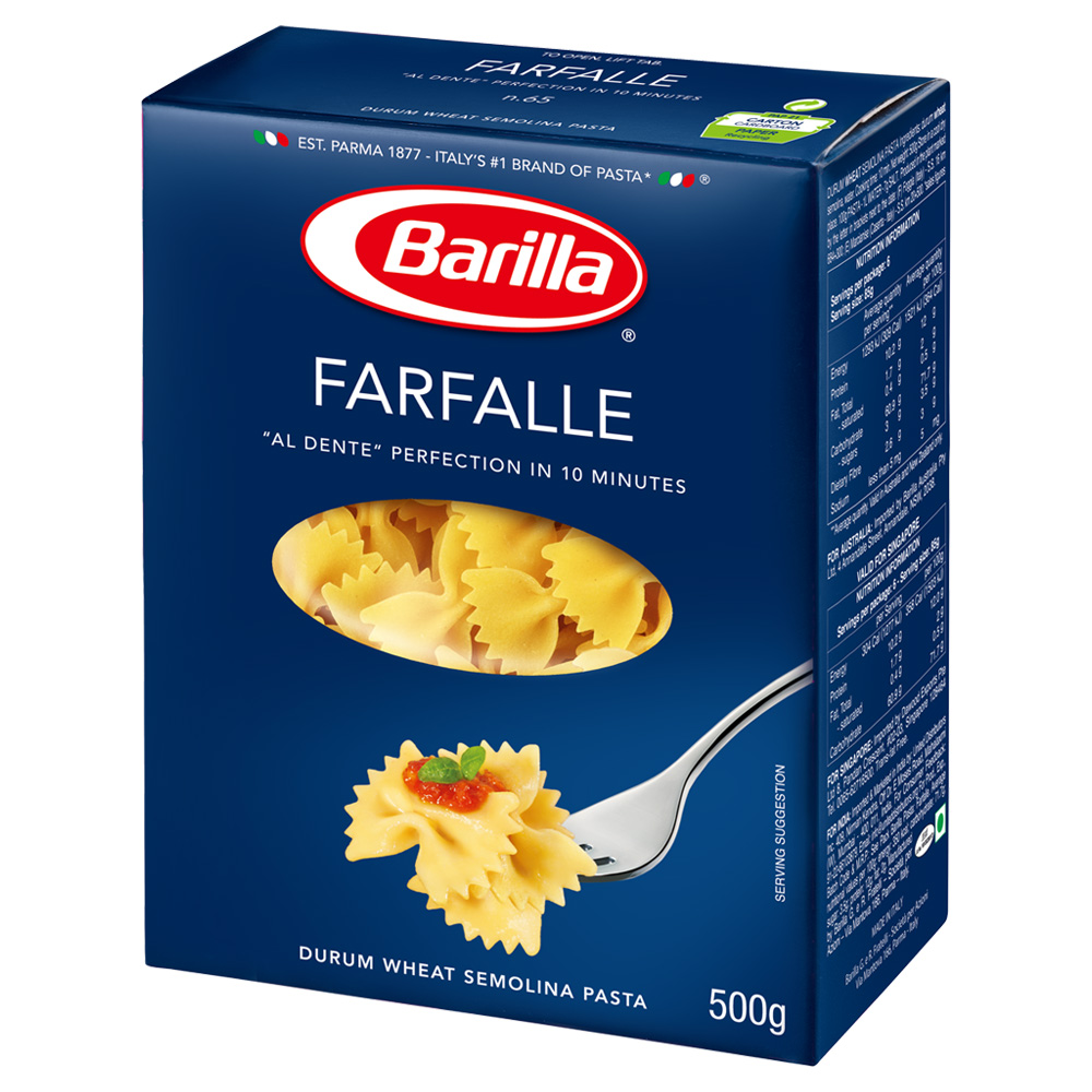 百味來Barilla 蝴蝶麵n.65(500g)