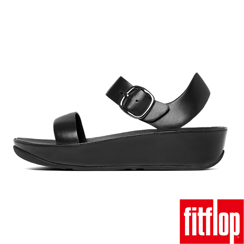 FitFlop BON LEATHER BACK-STRAP-黑