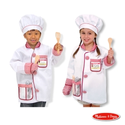 美國瑪莉莎 Melissa & Doug 裝扮遊戲 - 廚師服遊戲組