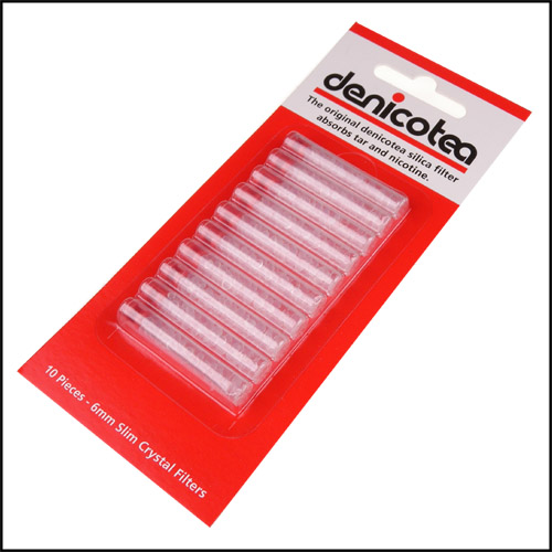 denicotea 煙嘴專用6mm晶石濾心~德國進口~10支入*10片