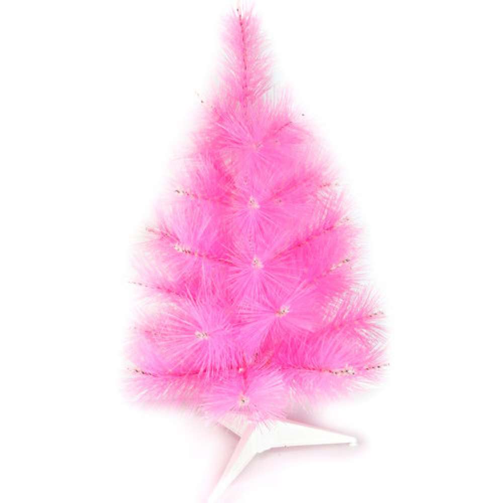 摩達客 台製3尺(90cm)特級粉紅色松針葉聖誕樹 裸樹 (不含飾品不含燈)