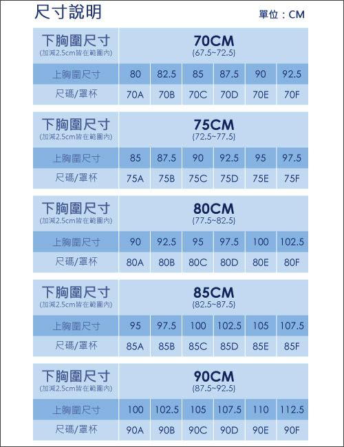 LADY 伯瑟芬妮系列《深杯》D~G罩內衣(魅力藍)