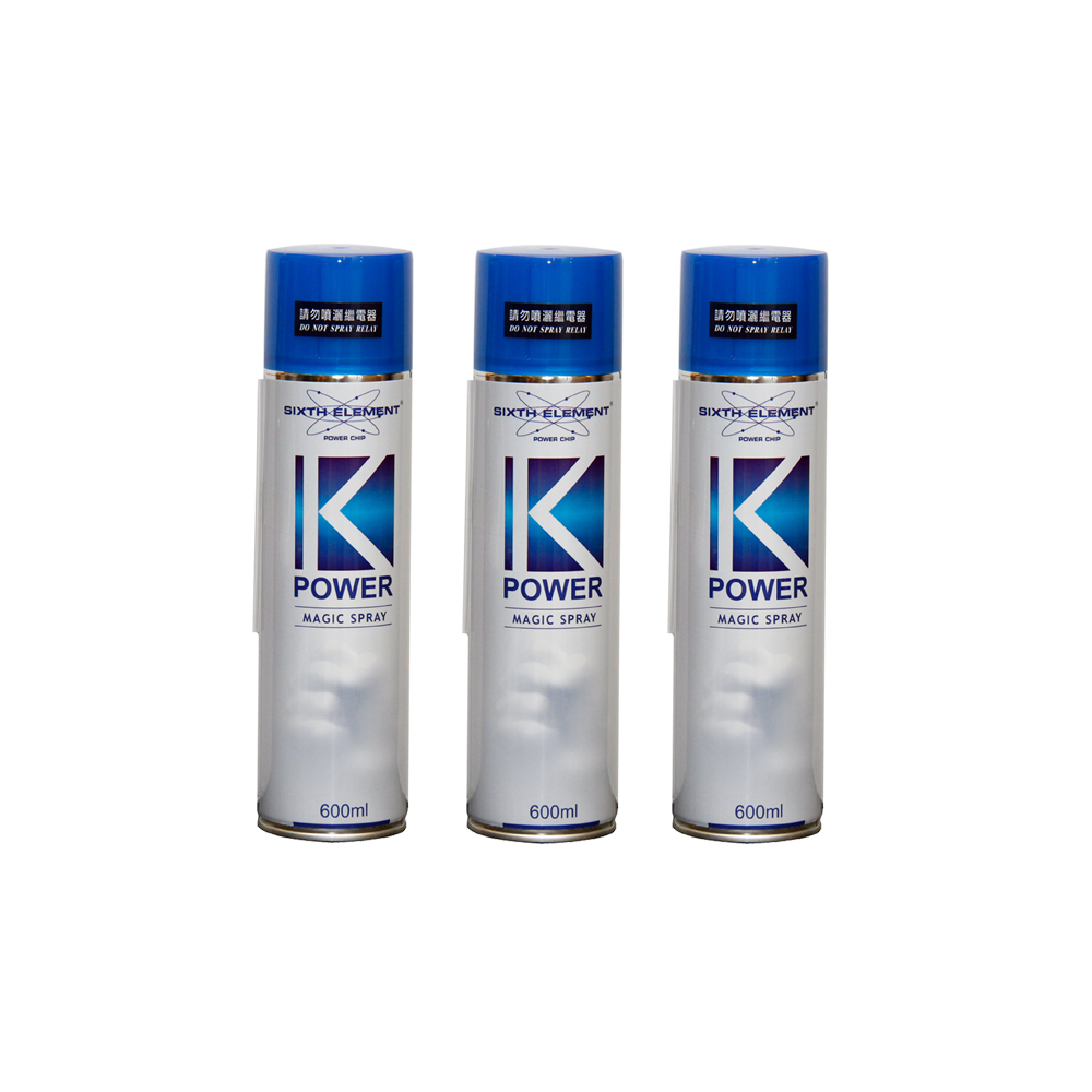 第六元素 K-POWER 潔力噴神奇噴劑(3入)
