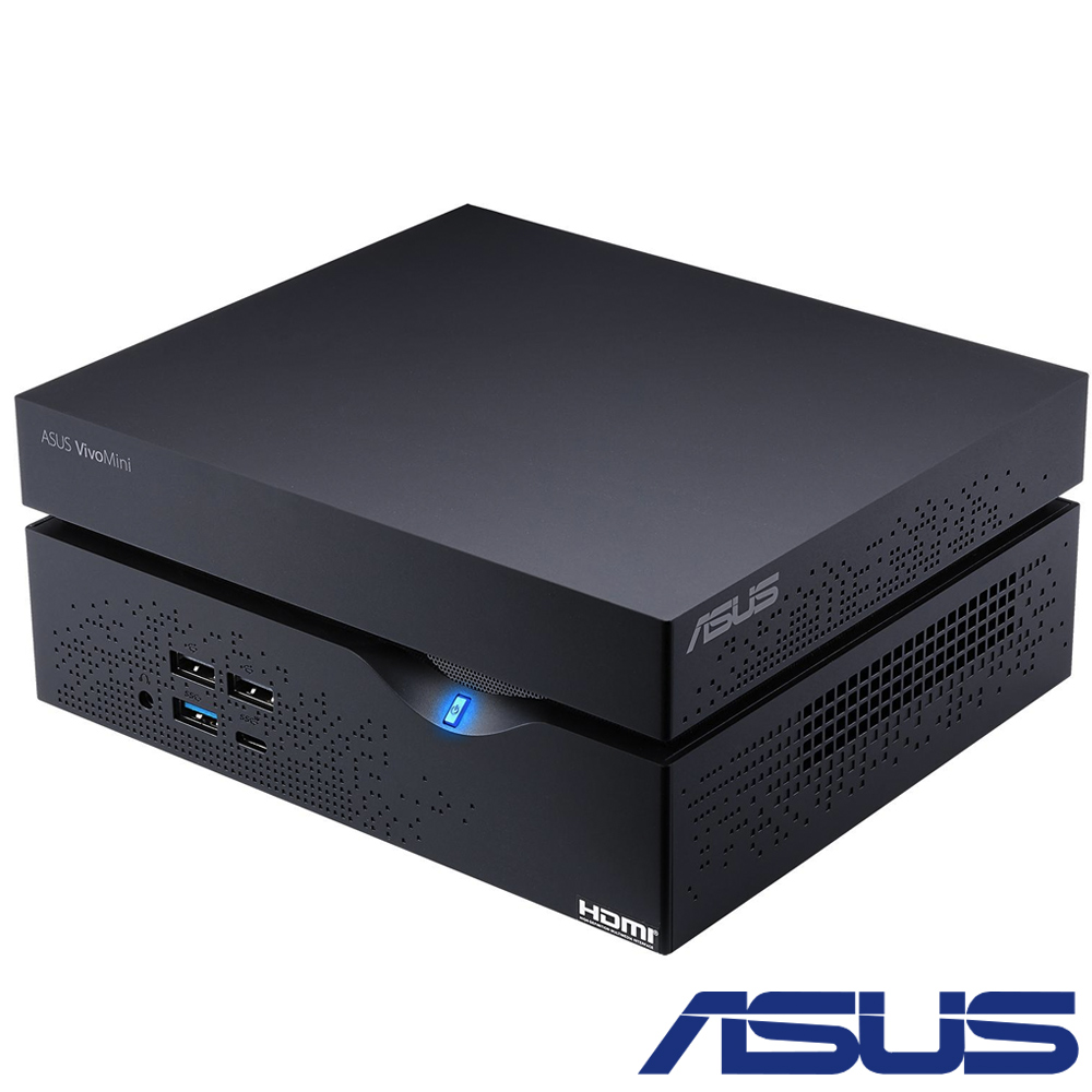 ASUS華碩 VC66 七代i5四核迷你電腦(i5-7400/8G/256G/Win10h/VivoMini)