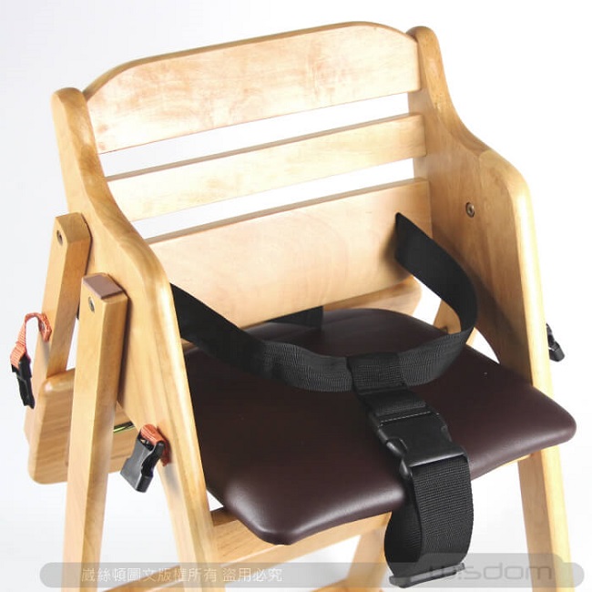 原木色折合木頭餐椅