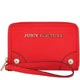 JUICY COUTURE 紅色防刮皮革拉鍊中夾 product thumbnail 1