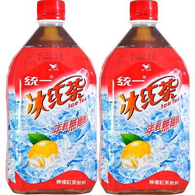 《統一》冰紅茶-檸檬味 (1000ml/2入)