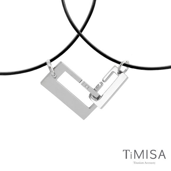 TiMISA《扣住幸福-小》活力鈦項圈