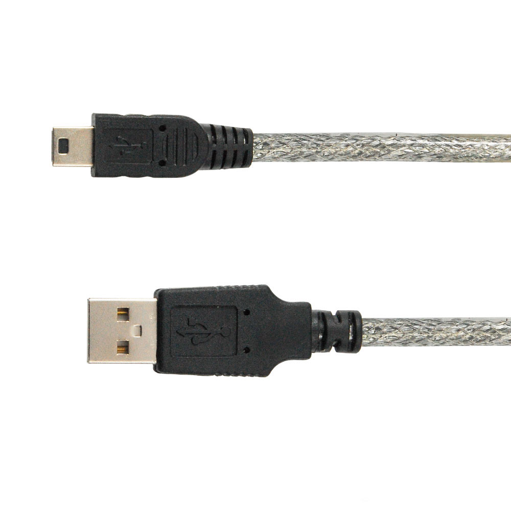Cable USB 2.0 高速傳輸線 A公-Mini5P 5公尺