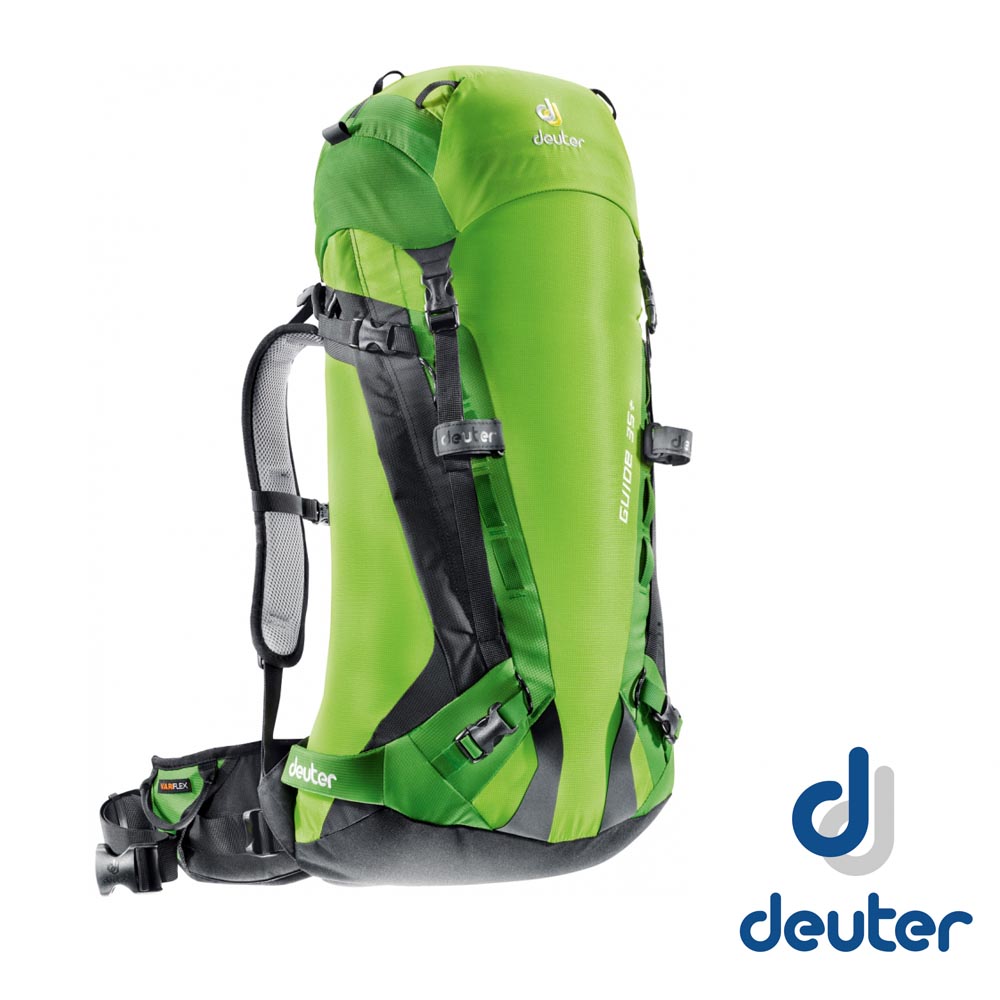 【德國 Deuter】Guide 35L+ 輕量攀峰登山背包35L+8L_綠/淺綠