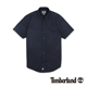 Timberland 男款藍黑色素面單口袋短袖襯衫 product thumbnail 1