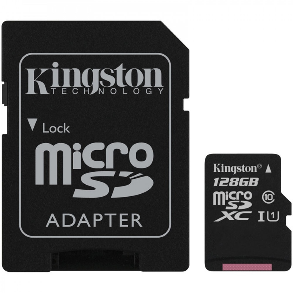 金士頓Kingston MicroSDXC U1 128GB 記憶卡