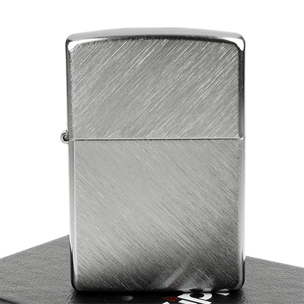 【ZIPPO】美系~Herringbone Sweep人字形拉絲刷紋