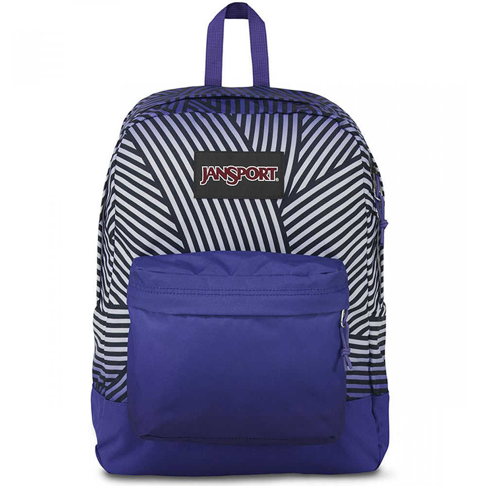 JANSPORT-BLACK LABEL SUPERBREAK系列校園後背包-靛色軌跡