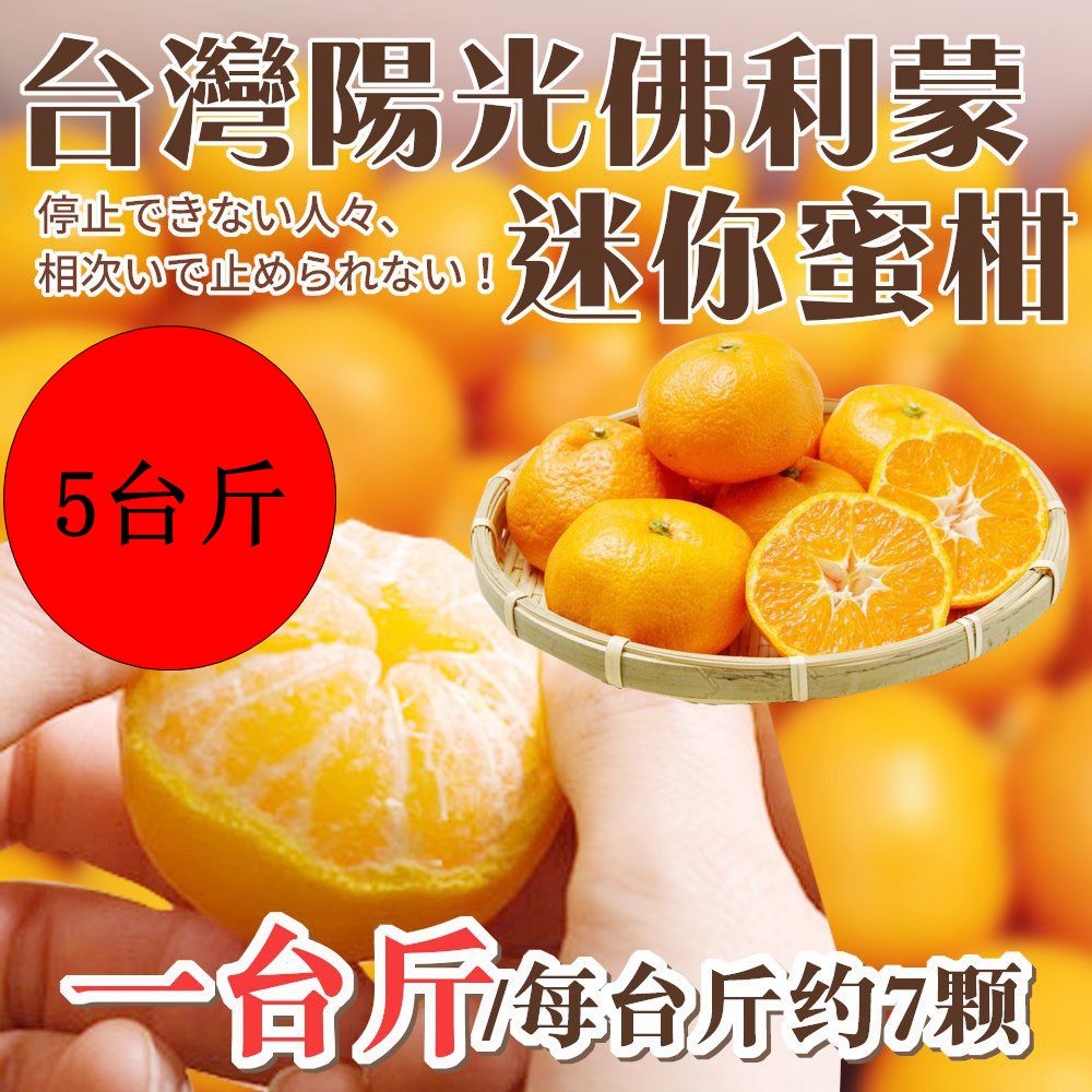 果之蔬-佛利蒙柑(5台斤+-10%)