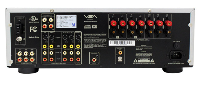 VEA 5.1聲道數位解碼收音擴大機(RA-5100)