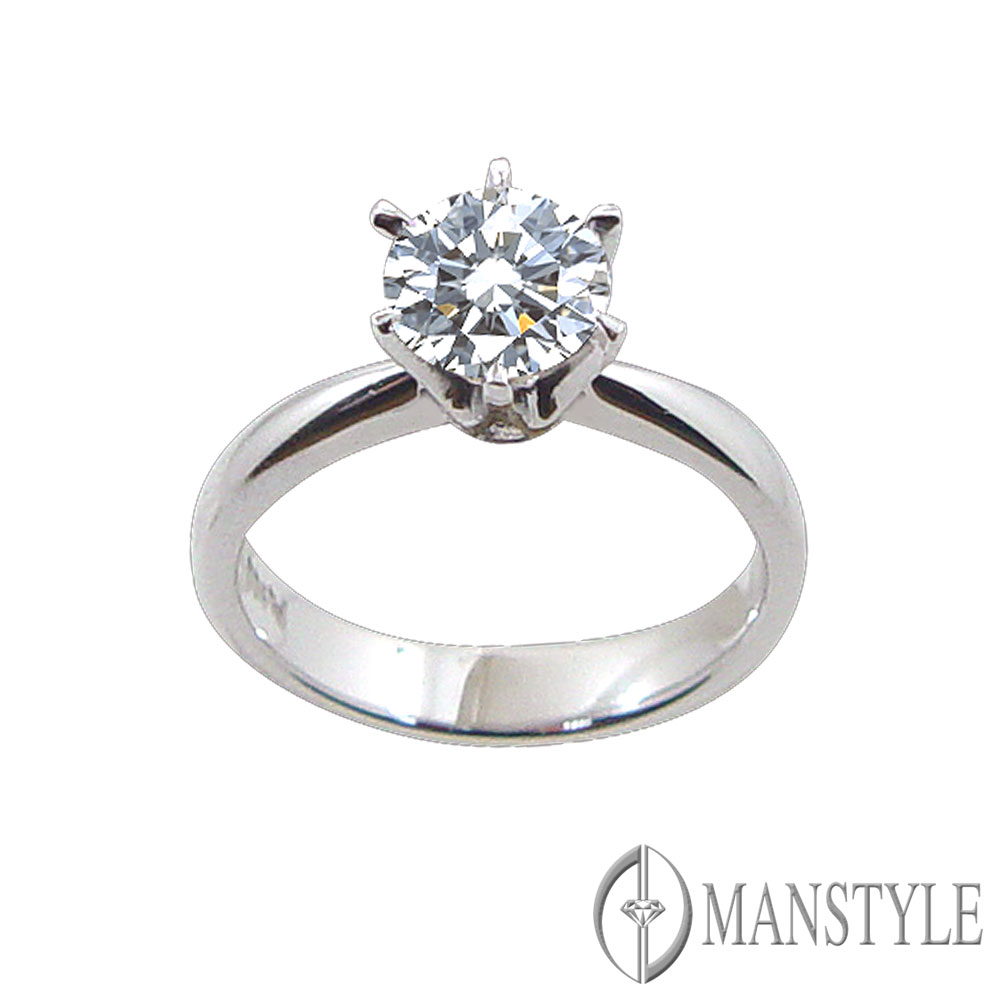 MANSTYLE 經典1.00ct 鑽石戒指