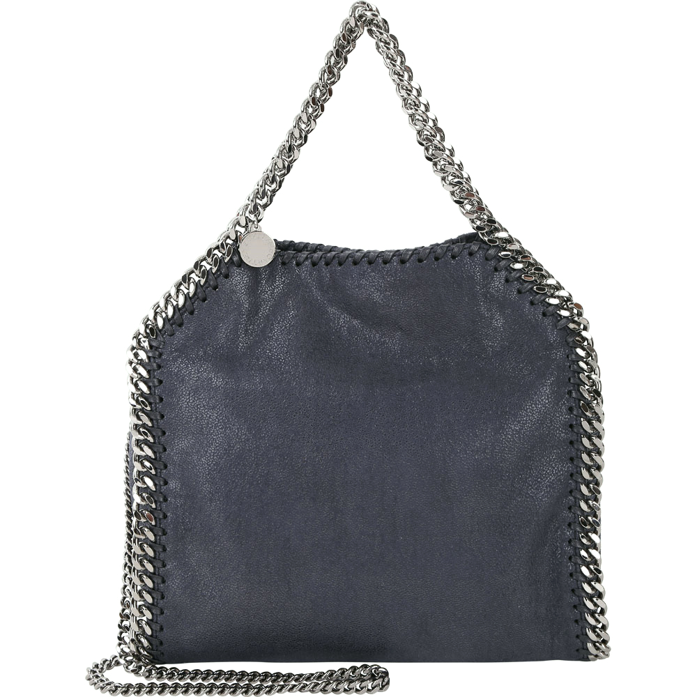 Stella McCartney Falabella Deer 小款 兩用鍊帶包(深藍色)