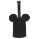 COACH Disney聯名Mickey造型行李吊牌(黑) product thumbnail 1