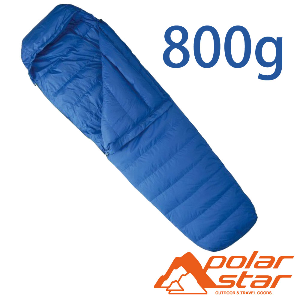 PolarStar 70/30 羽絨睡袋 (絨重800g)『藍』P13735