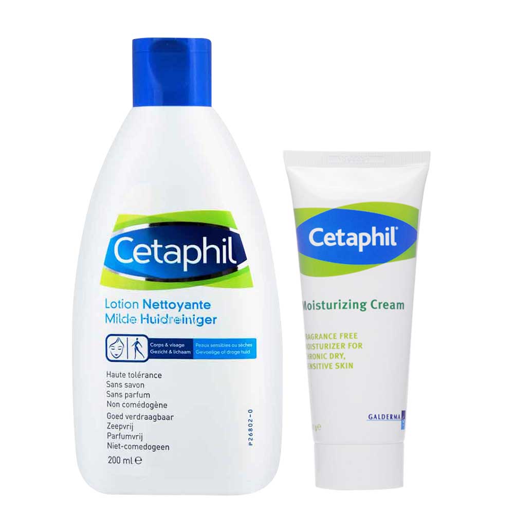 Cetaphil舒特膚 修護保濕組