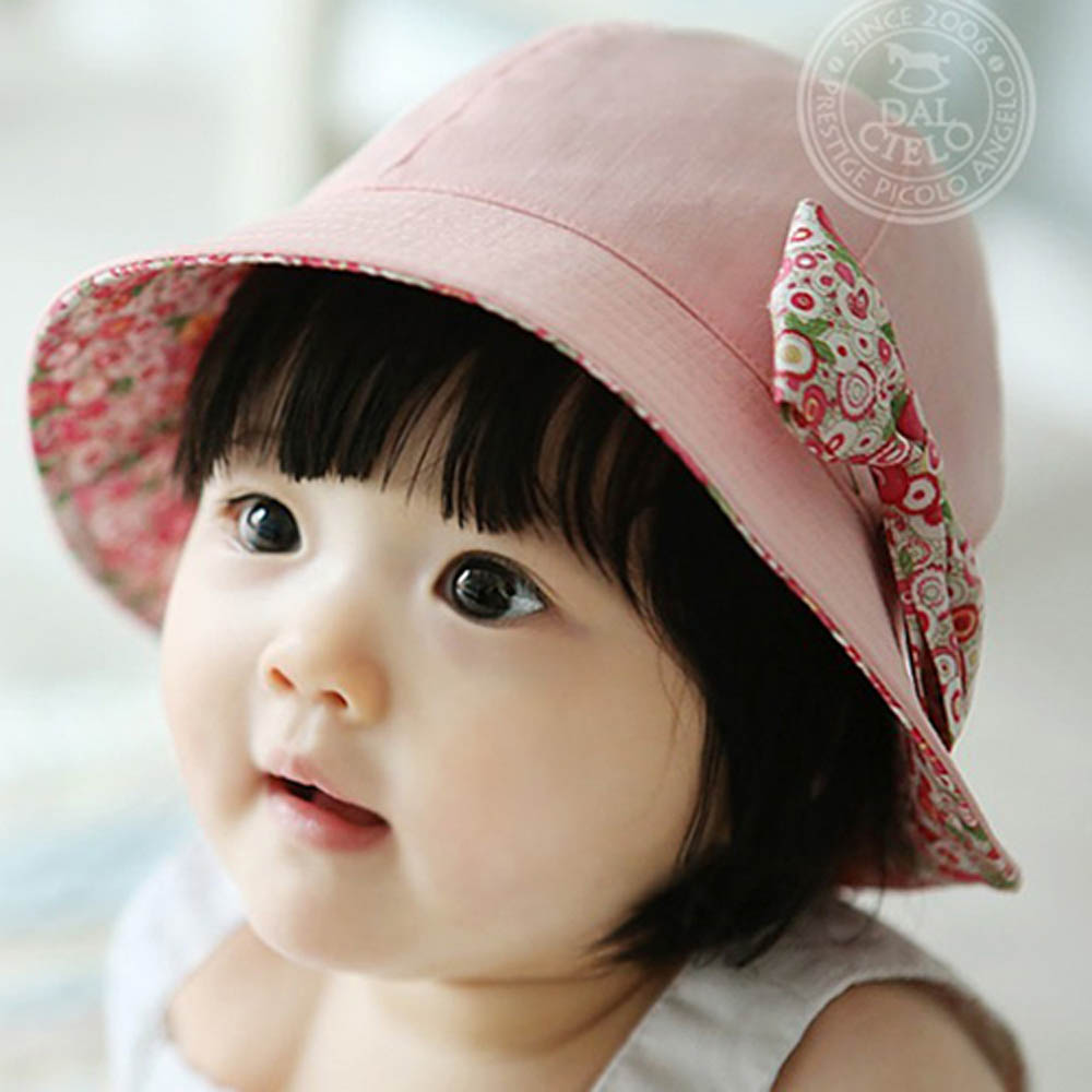 韓版-兒童淑女公主盆帽