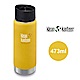 【美國Klean Kanteen】寬口不鏽鋼保溫瓶-473ml-萊姆黃 product thumbnail 1