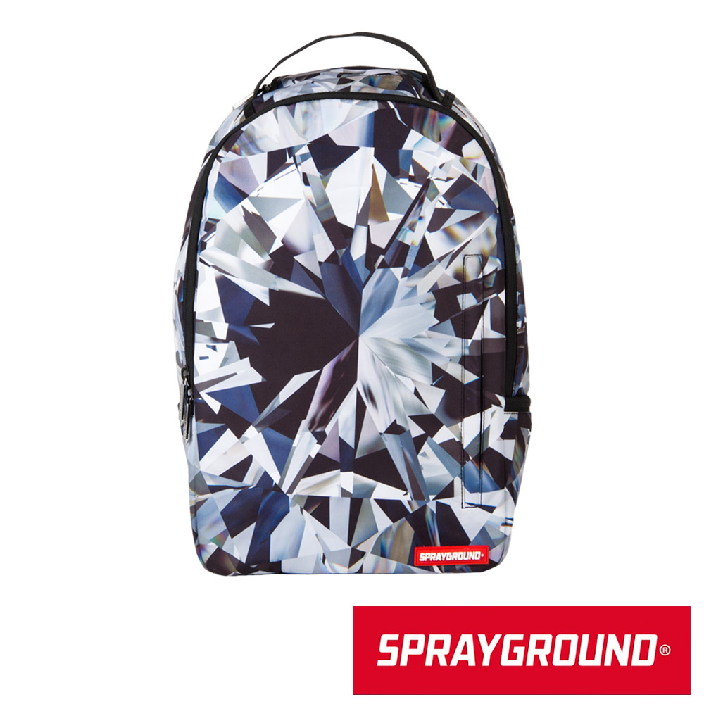 SPRAYGROUND DLX 系列 Black Diamond 黑鑽石 潮流筆電後背包