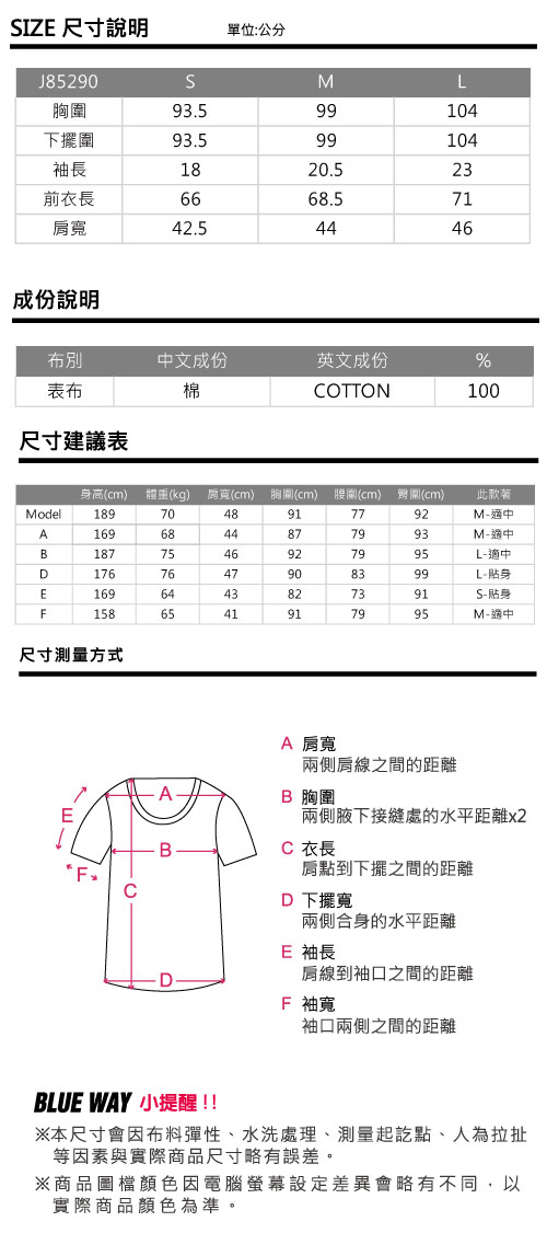 地藏小王 BLUE WAY 里見孝公仔潮流印花短TEE