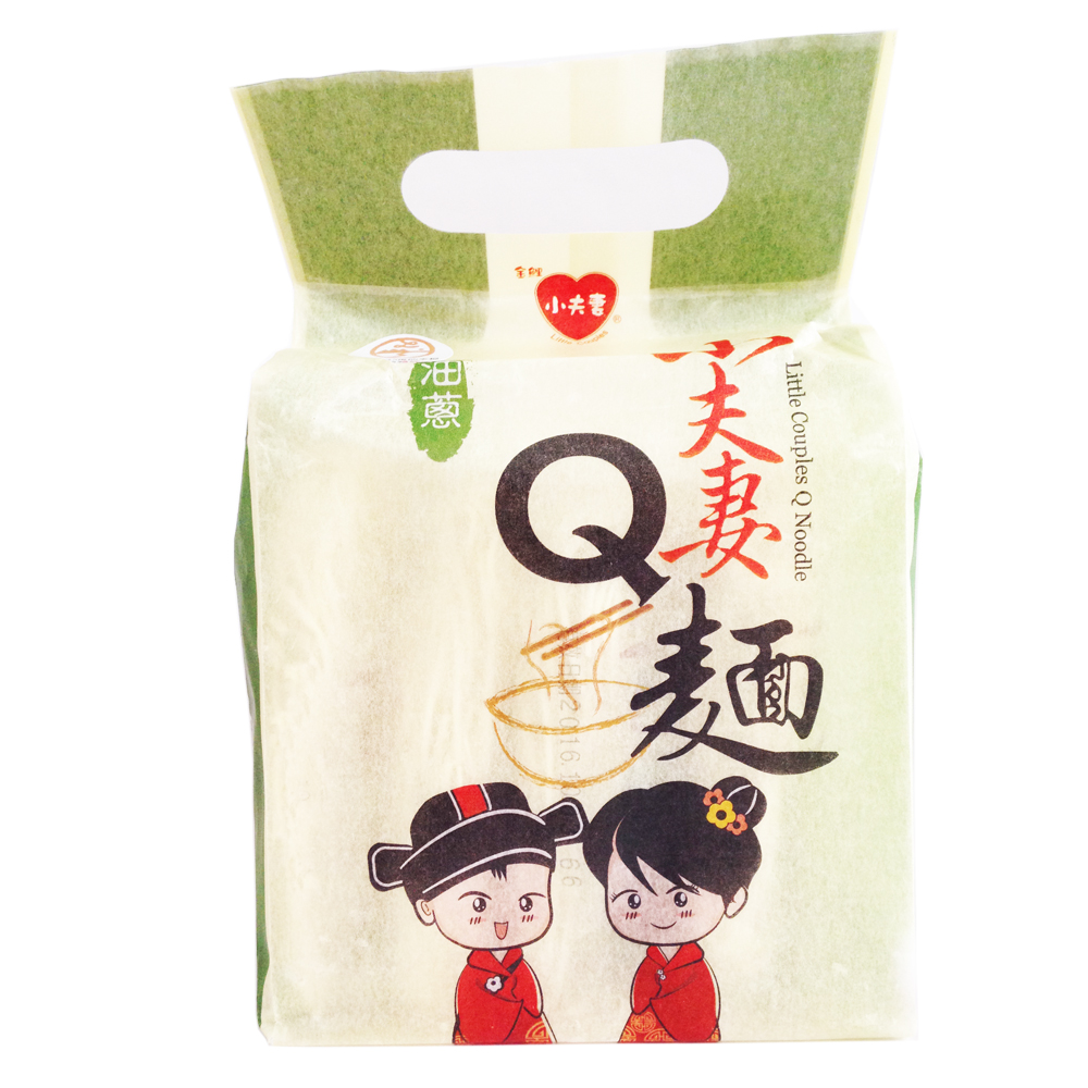 小夫妻Q麵 油蔥乾拌麵1袋 (4份)