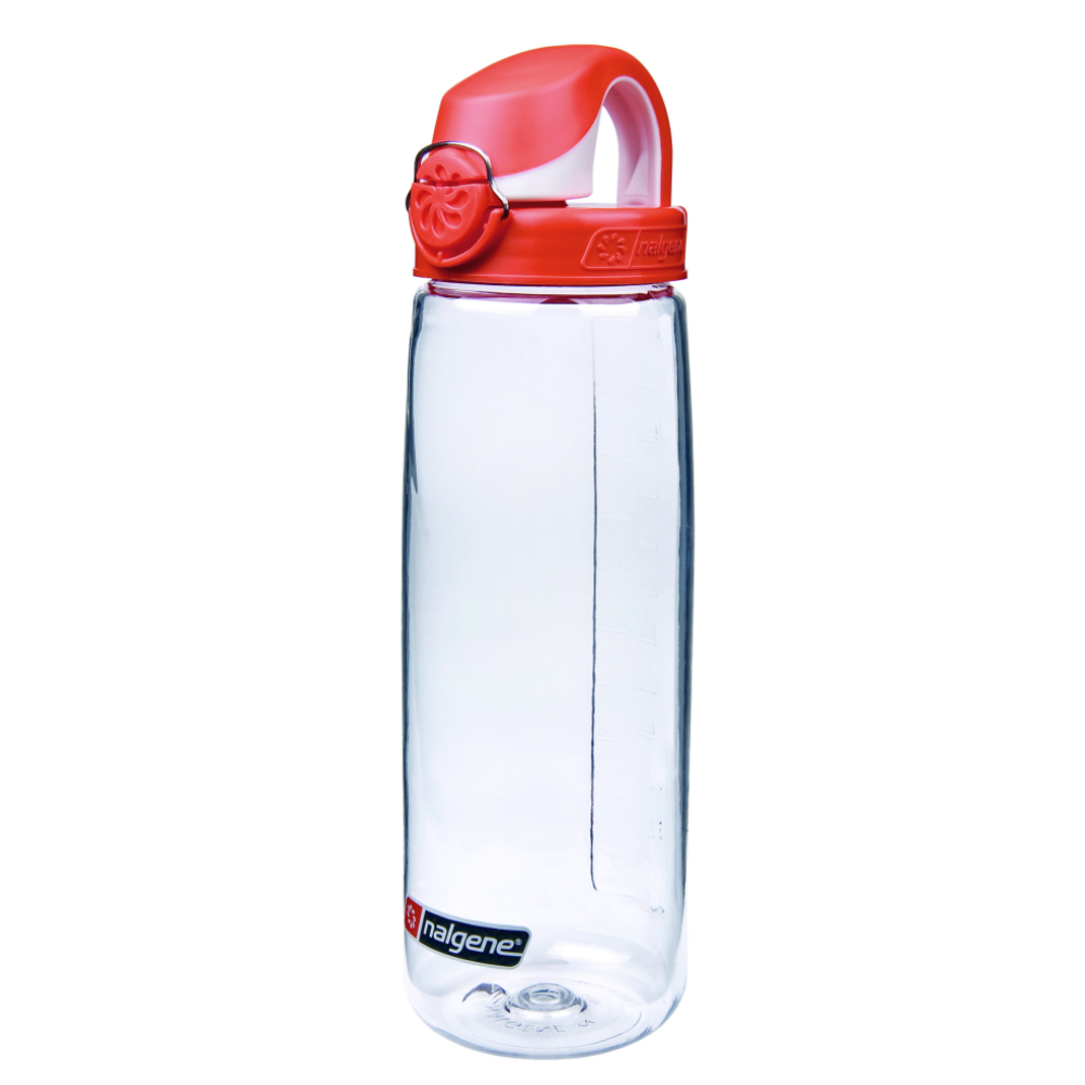 Nalgene OTF運動型水壼(650cc)    透明-橘蓋