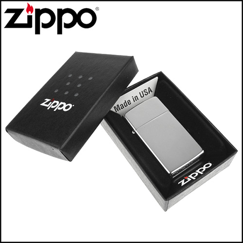 ZIPPO美系-拋光鍍鉻鏡面打火機