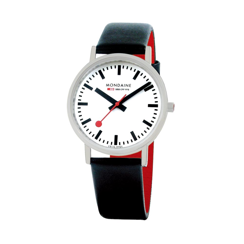 Mondaine 瑞士國鐵平面經典腕錶-36mm