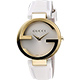 GUCCI Special LATIN GRAMMY 特別版時尚腕錶-銀x白/37mm product thumbnail 1